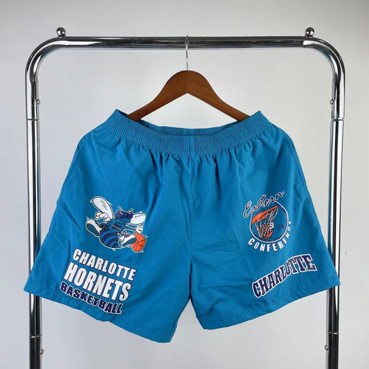 Short Charlotte Hornets Mitchell & Ness Woven