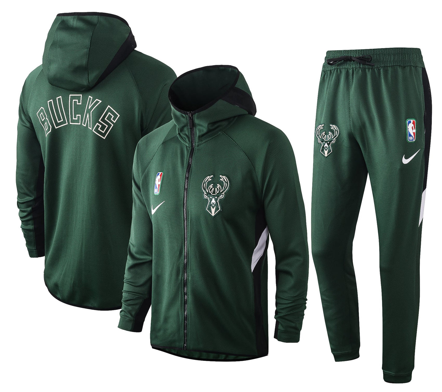Conjunto Nike NBA Therma Flex Milwaukee Bucks Treino