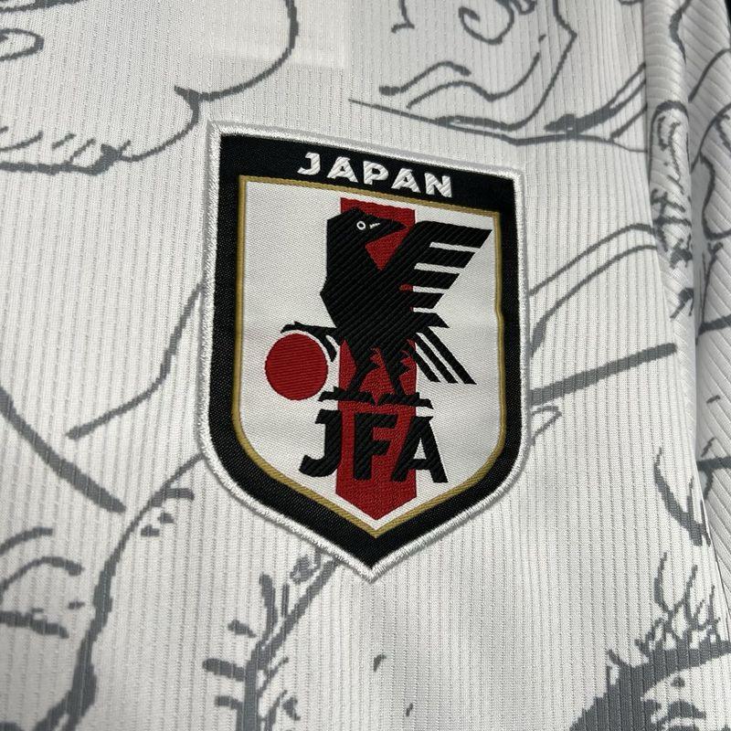 Camisa Japão "Luffy" Edição Especial 24/25 Torcedor Adidas Masculina - Branca