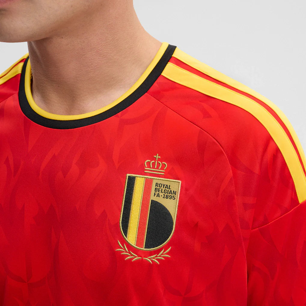 Jersey Seleção Bélgica 2026 Torcedor Masculina - Vermelha