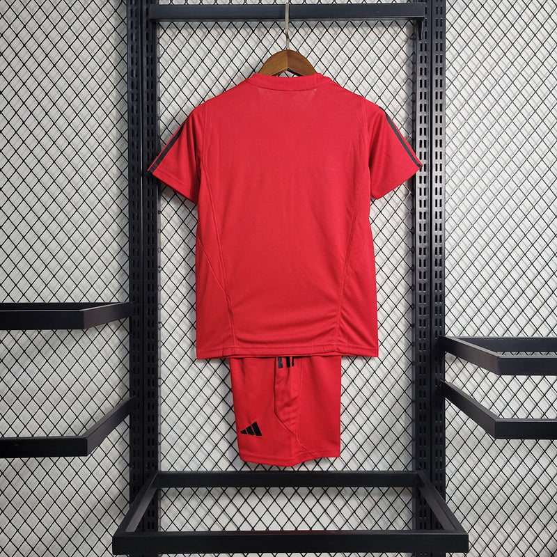Niño Flamengo Treino 2023∕24 Vermelho