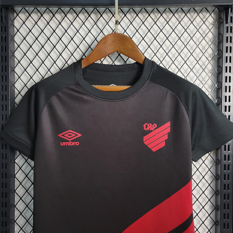 Niño Athletico Paranaense ll 2023∕24 Preto-Vermelho