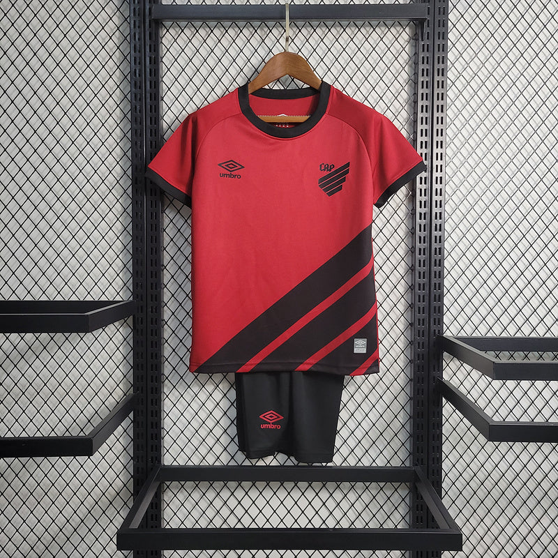 Niño Athletico Paranaense l 2023∕24 Preto-Vermelho