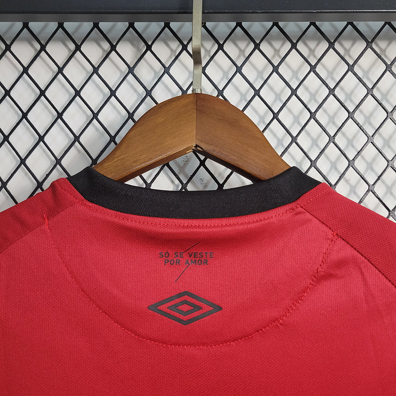 Niño Athletico Paranaense l 2023∕24 Preto-Vermelho