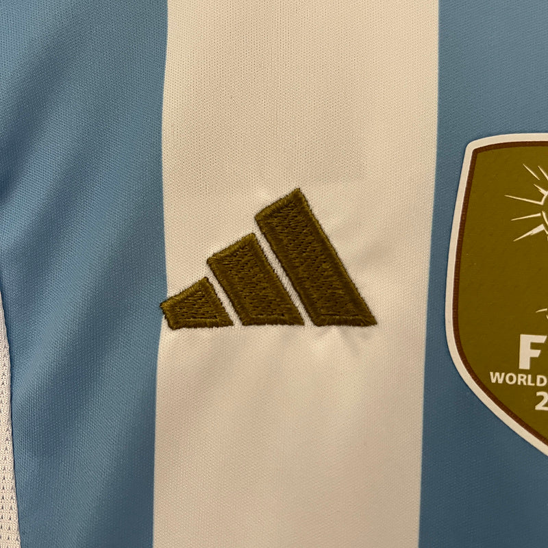 Niño Argentina 24/25 Adidas - Azul