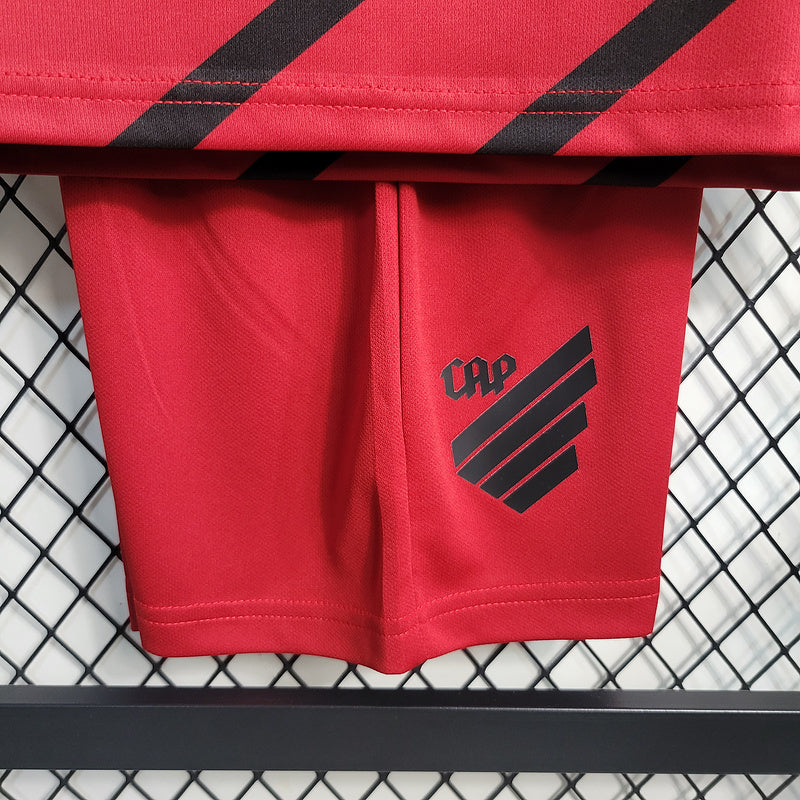 Niño Athletico Paranaense ll 2023∕24 Preto-Vermelho