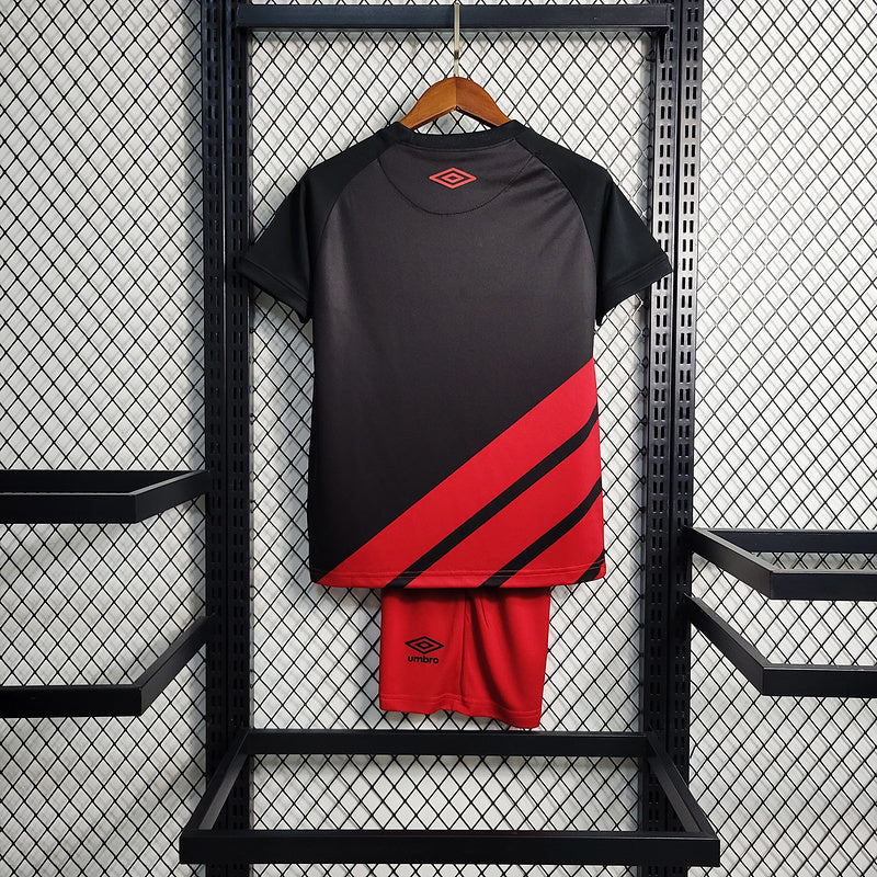 Niño Athletico Paranaense ll 2023∕24 Preto-Vermelho