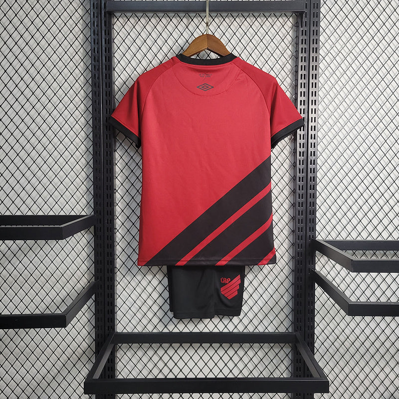 Niño Athletico Paranaense l 2023∕24 Preto-Vermelho