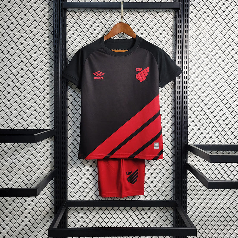 Niño Athletico Paranaense ll 2023∕24 Preto-Vermelho