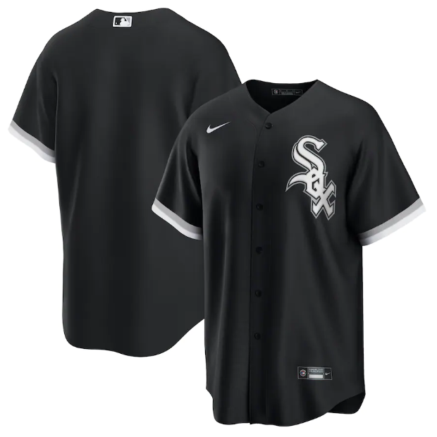 Jersey Chicago White Sox Preta Torcedor