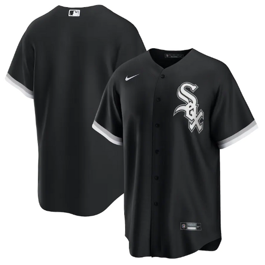 Jersey Chicago White Sox Preta Torcedor