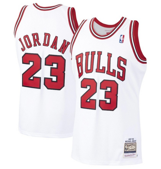 Regata Swingman Chicago Bulls Mitchell & Ness Hardwood Classics 1997/98 Branca