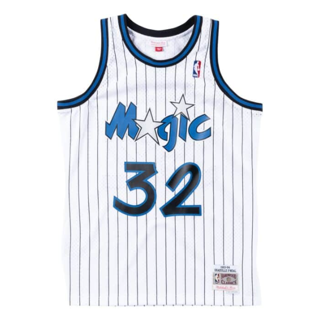 Regata Swingman Orlando Magic Mitchell & Ness Hardwood Classics 1993/94 Branca