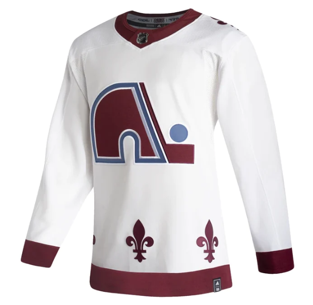 Jersey Colorado Avalanche Reverse Retrô