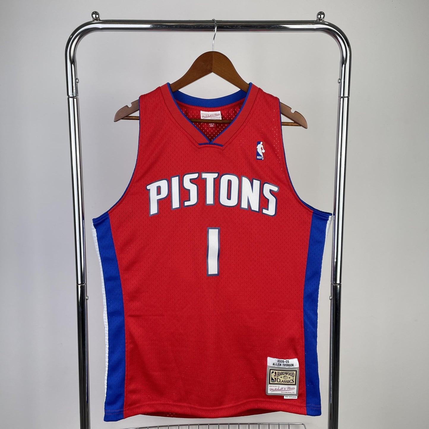 Regata Swingman Detroit Pistons Mitchell & Ness Hardwood Classics 2008/09