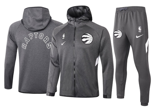 Conjunto Nike NBA Therma Flex Toronto Raptors Preto Treino