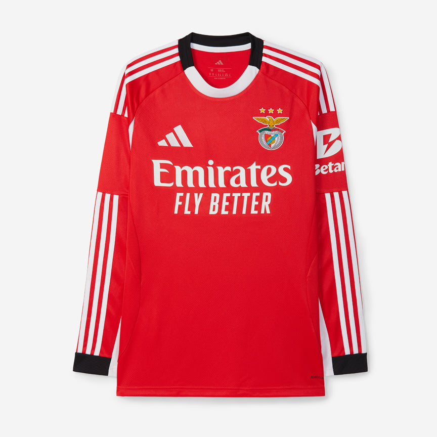 Camisa Benfica 25/26 Longsleeve Home