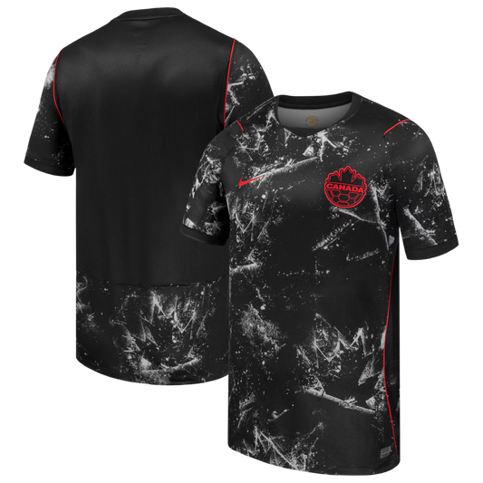 Jersey Seleção Canadá 2026 Torcedor Masculina - Preta