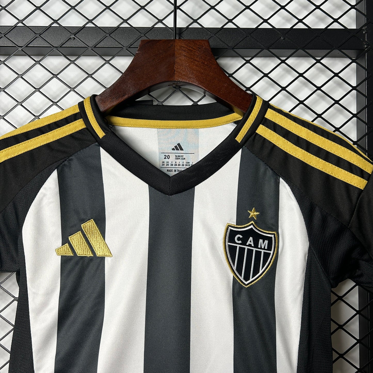 Niño Atlético Mineiro I 25/26 - Preto e Branco