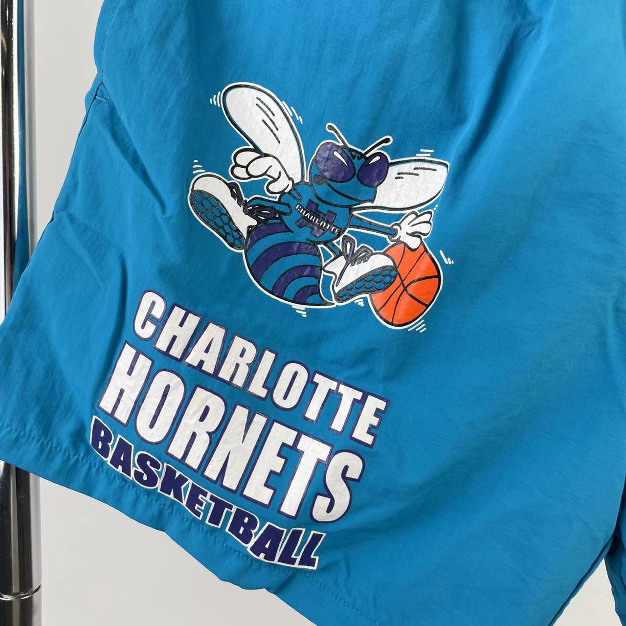 Short Charlotte Hornets Mitchell & Ness Woven