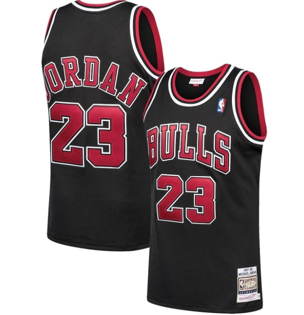 Regata Swingman Chicago Bulls Mitchell & Ness Hardwood Classics 1997/98 Preta