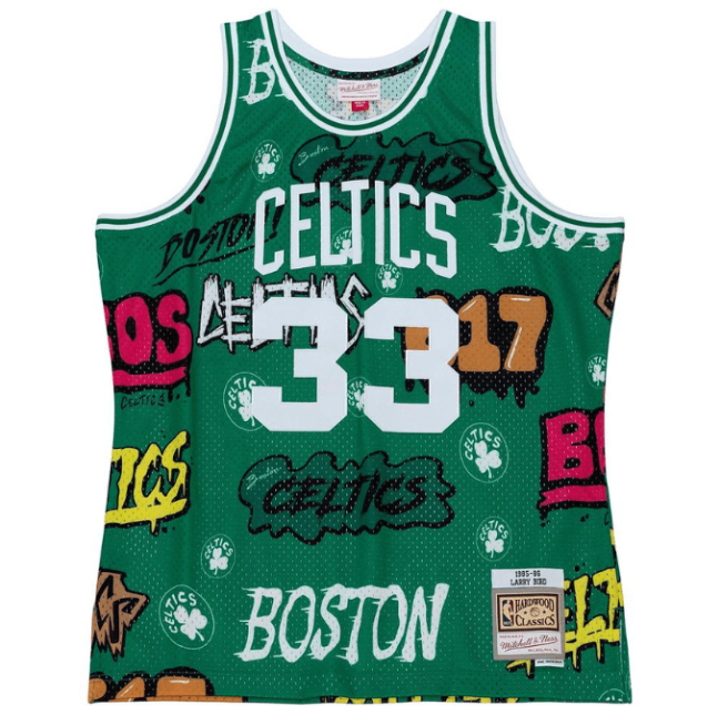 Regata Swingman Slap Sicker Boston Celtics Mitchell & Ness 1985/86