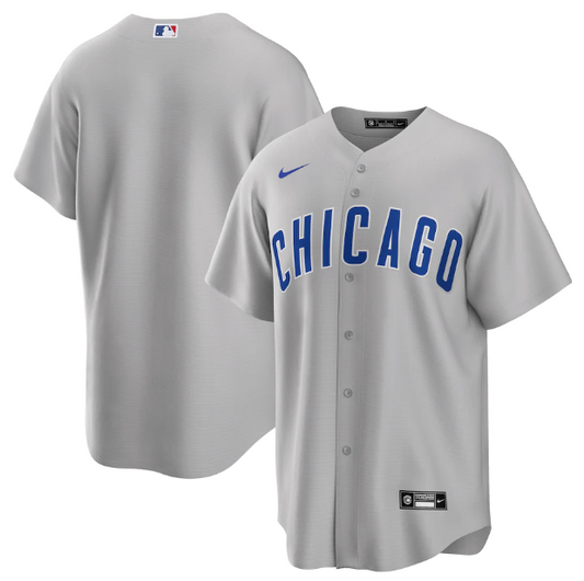 Jersey Chicago Cubs Cinza Torcedor