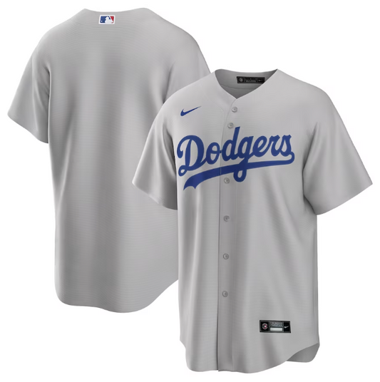 Jersey Los Angeles Dodgers Cinza Torcedor