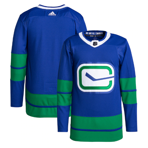 Jersey Vancouver Canucks Azul/Verde