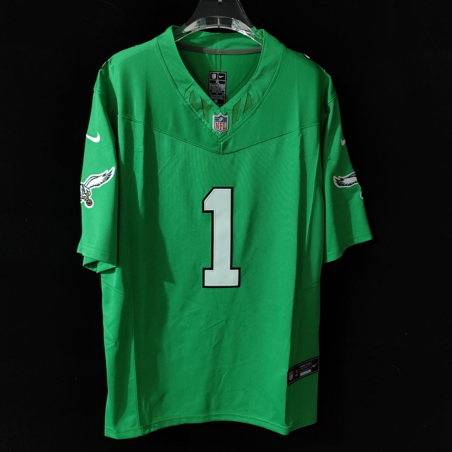 Jersey Juvenil Philadelphia Eagles Vapor F.U.S.E. Limited Kelly Green