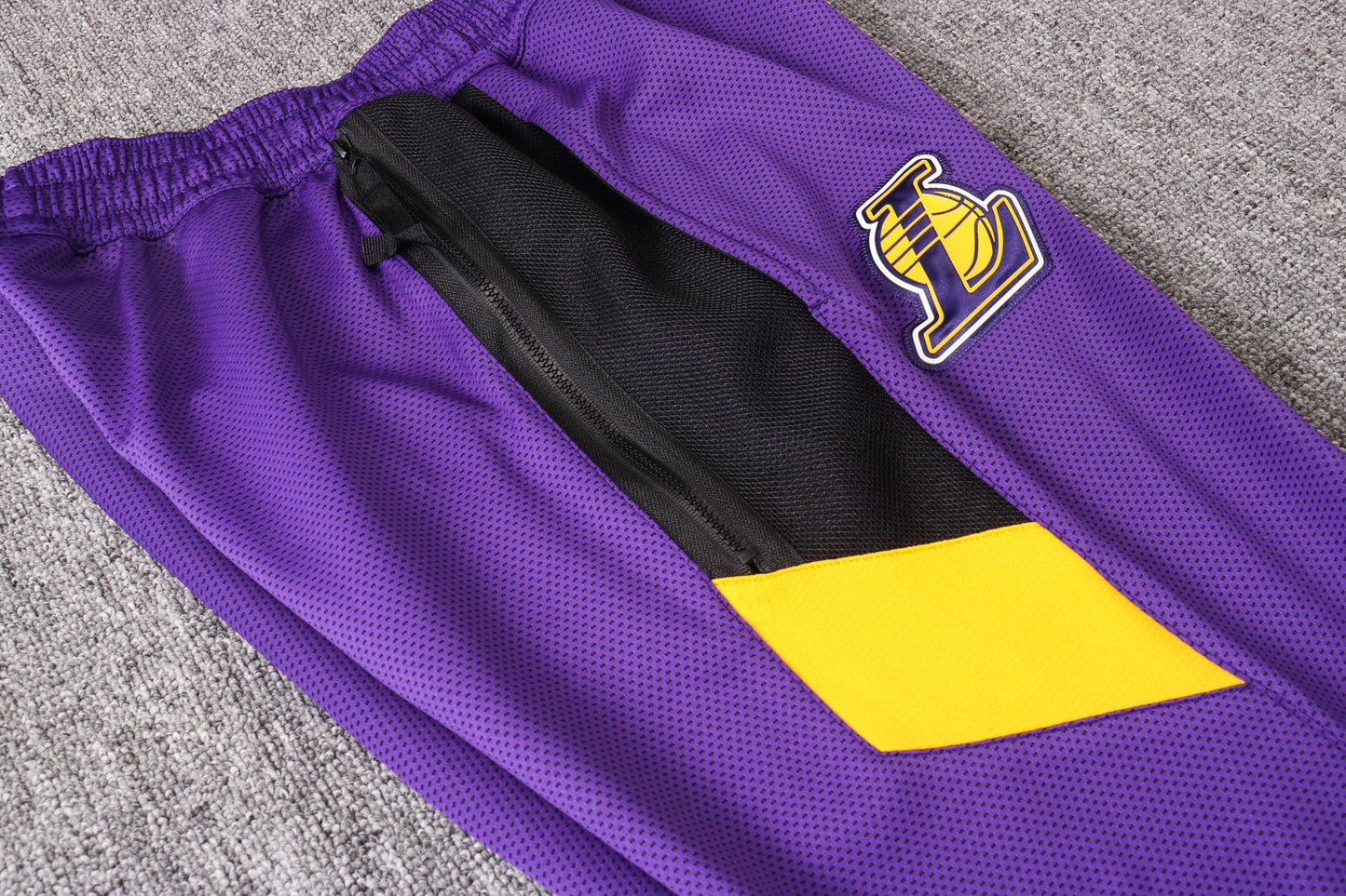 Conjunto Nike NBA Therma Flex Los Angeles Lakers Treino