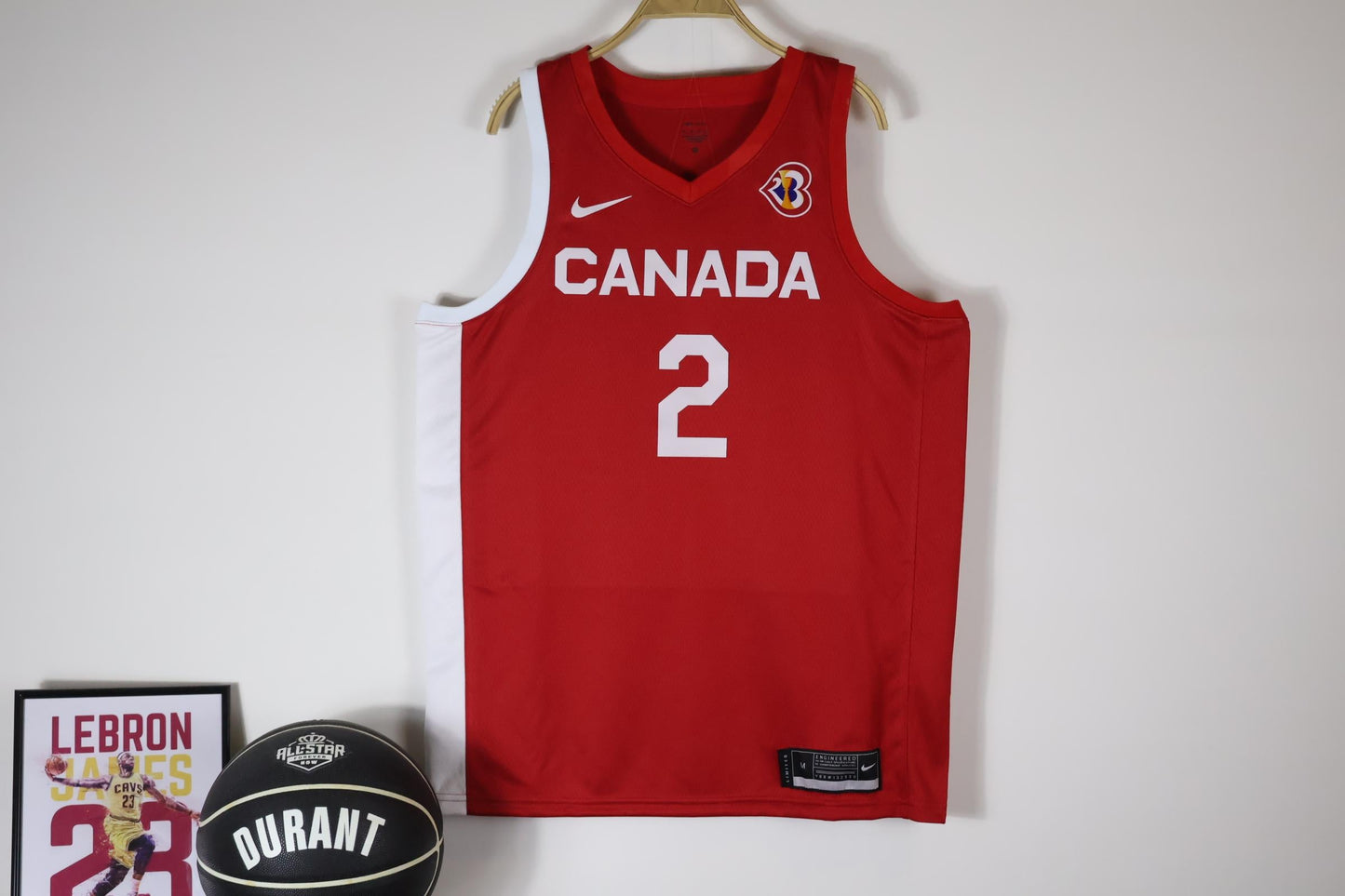 Regata Canadá FIBA World Cup 2023 - Vermelha