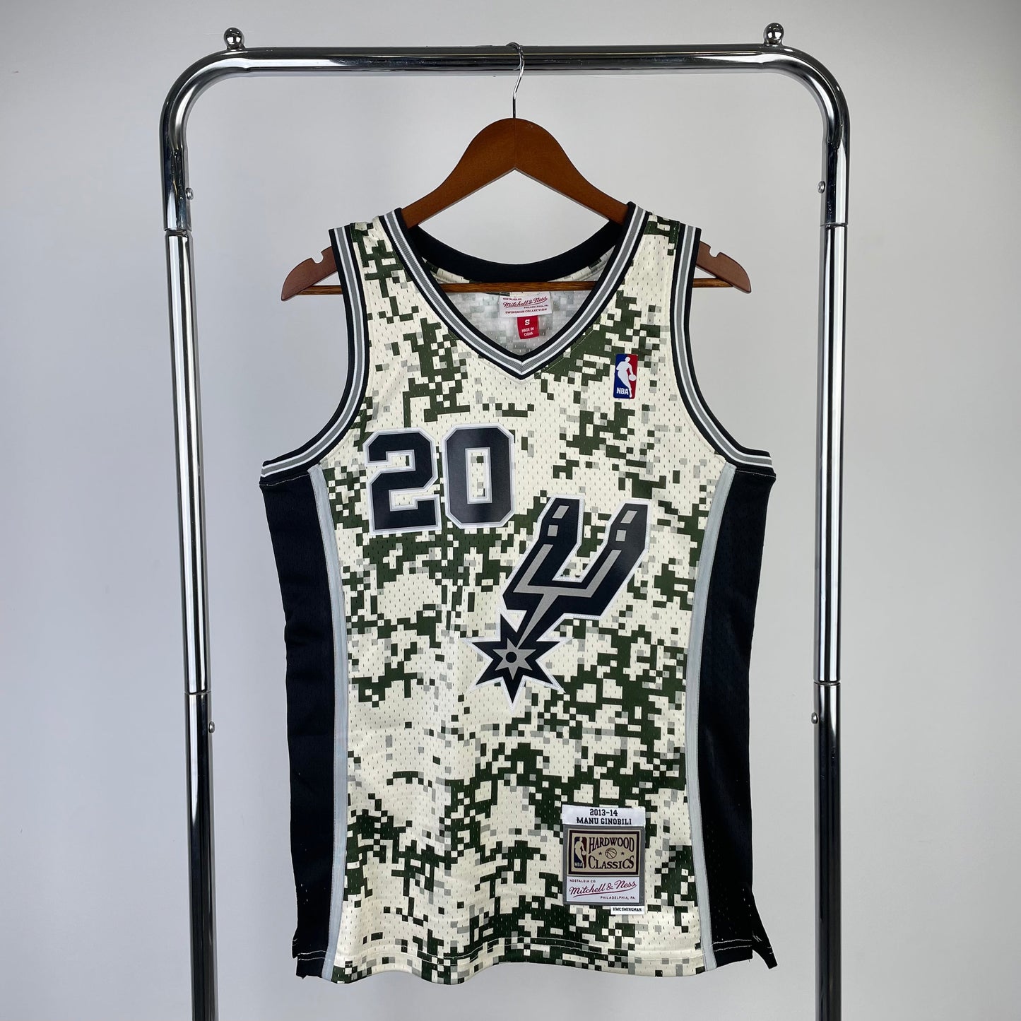 Regata Swingman San Antonio Spurs Mitchell & Ness Hardwood Classics 2013/14