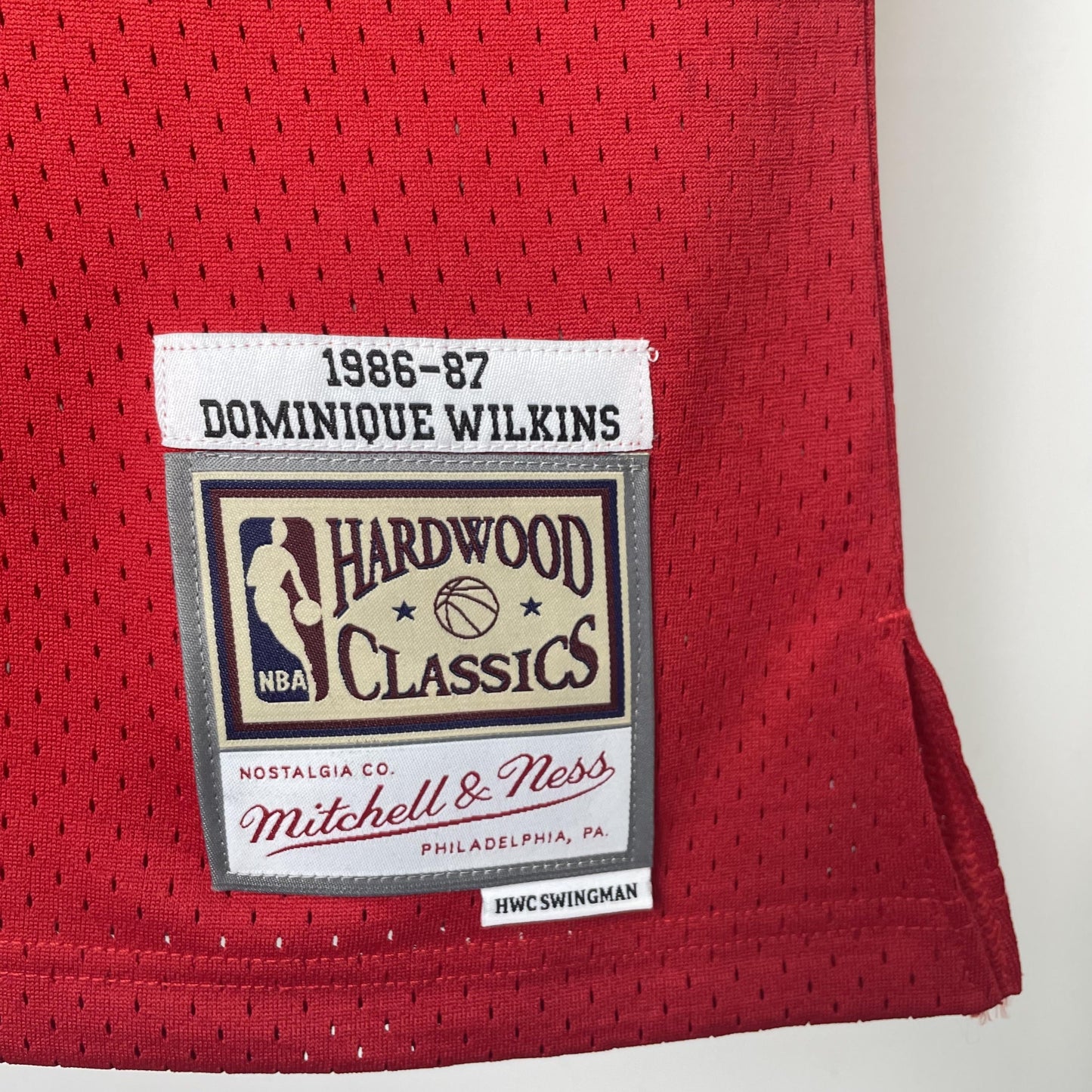Regata Swingman Atlanta Hawks Mitchell & Ness Hardwood Classics 1986/87