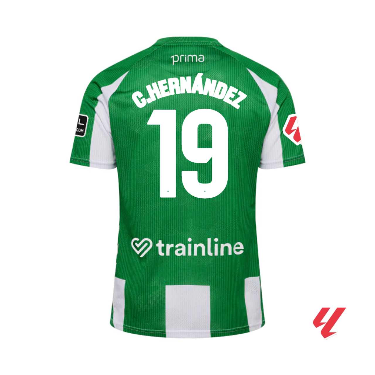 Camisa Betis 25/26 Home #19 C.HERNÁNDEZ