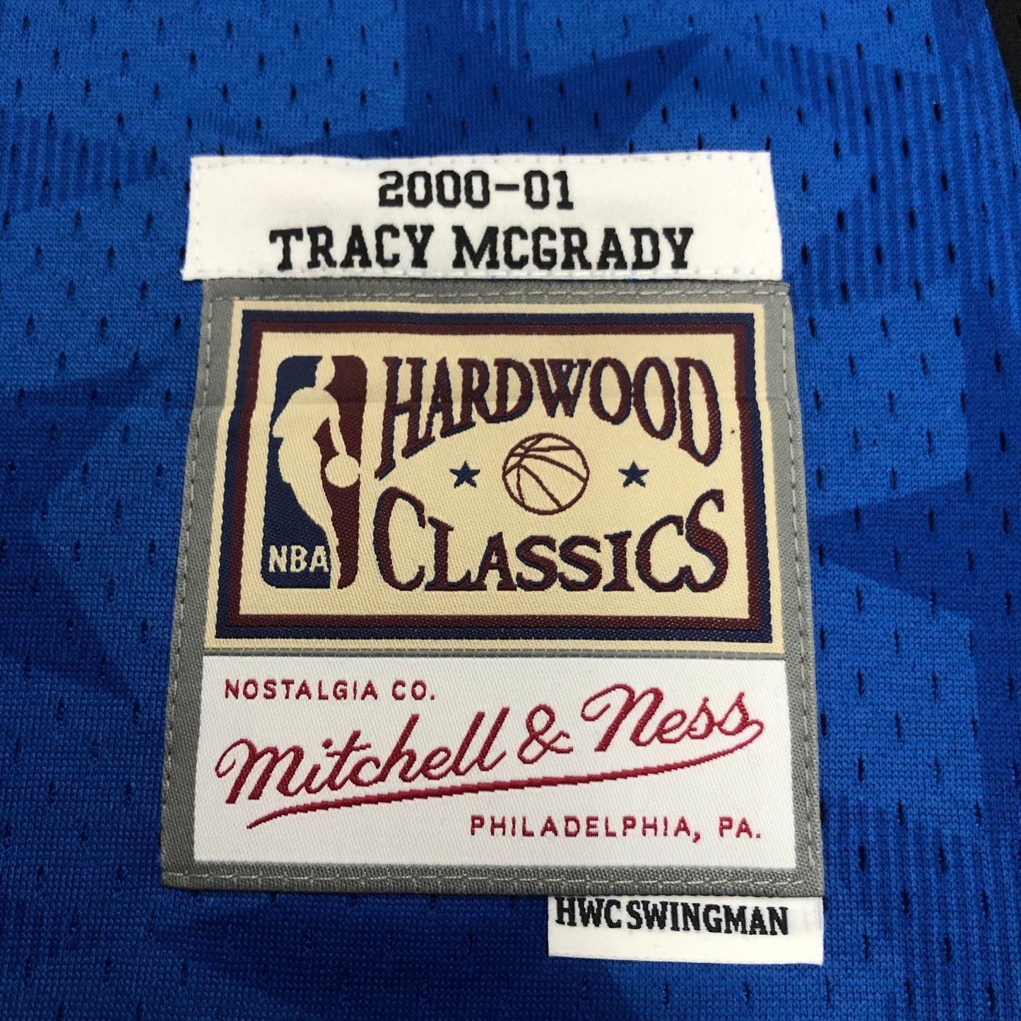 Regata Swingman Orlando Magic Mitchell & Ness Hardwood Classics 2000/01 Azul