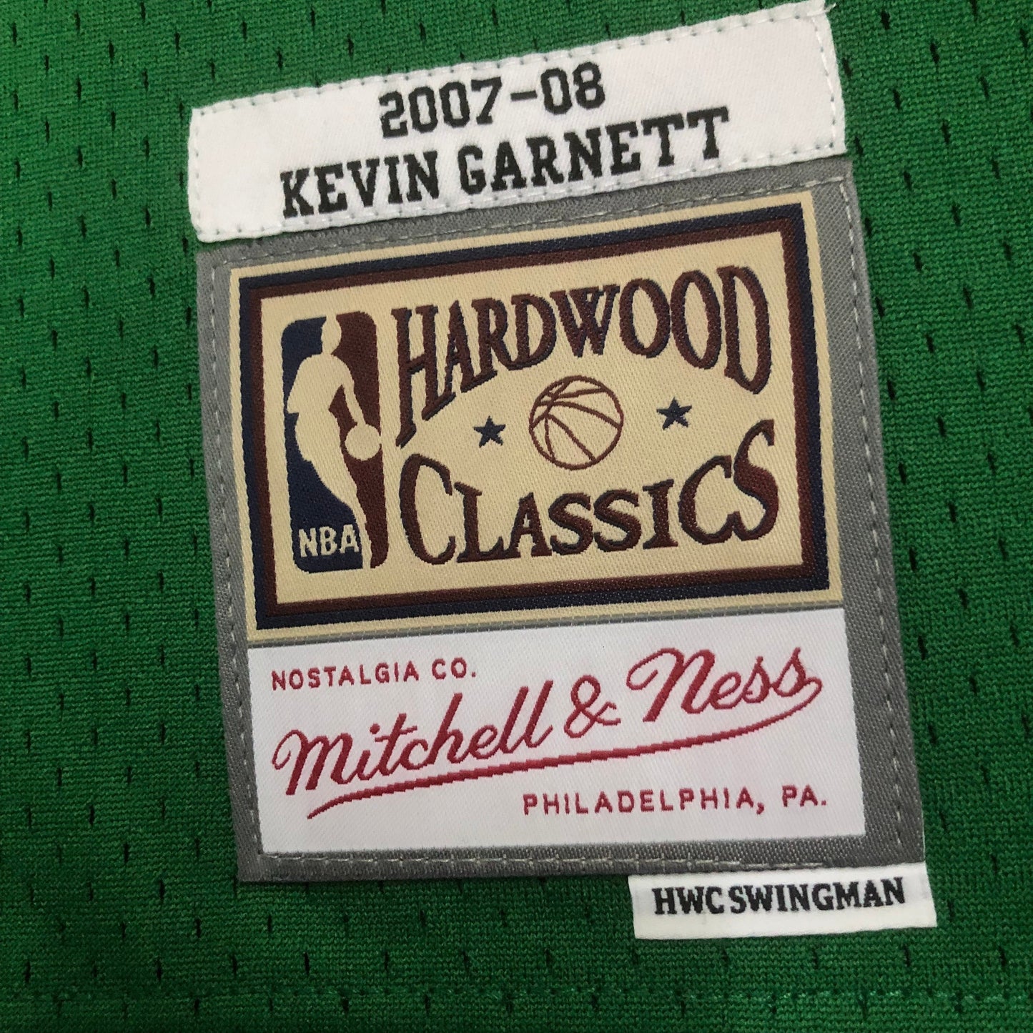 Regata Swingman Boston Celtics Mitchell & Ness Hardwood Classics 2007/08