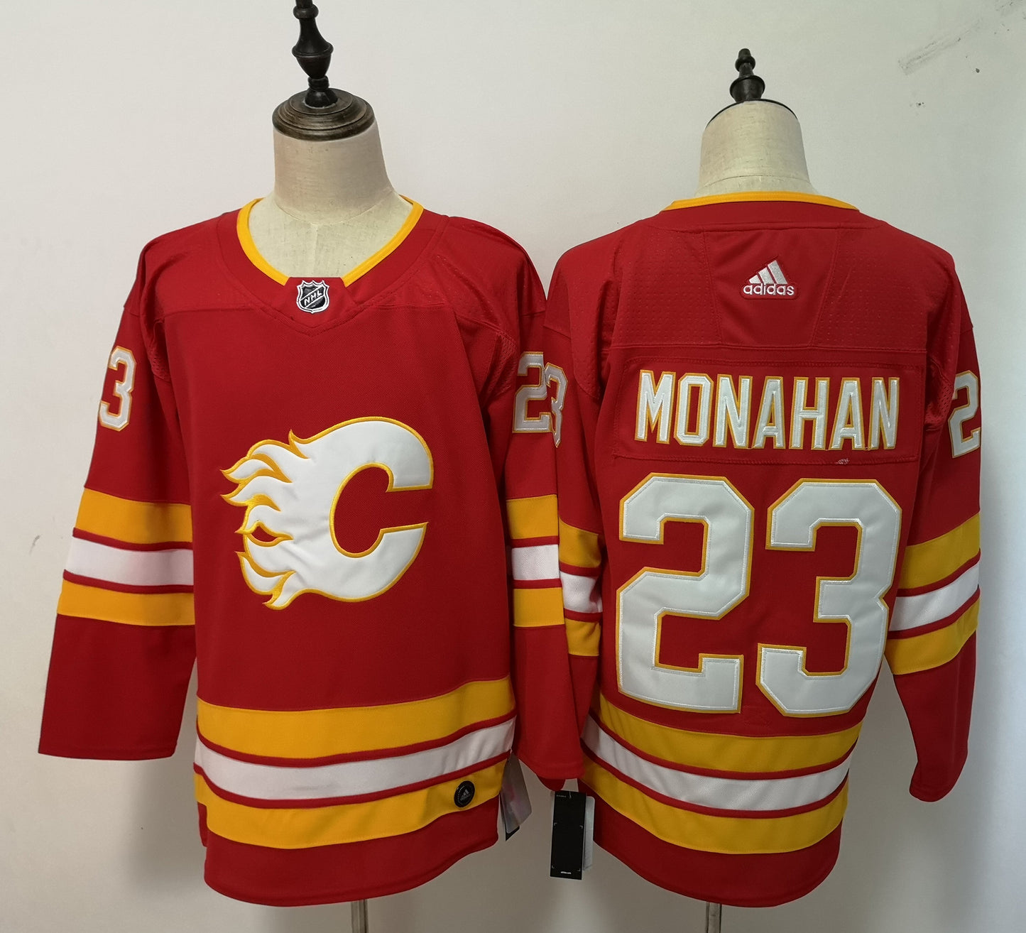 Jersey Calgary Flames Vermelha/Amarela
