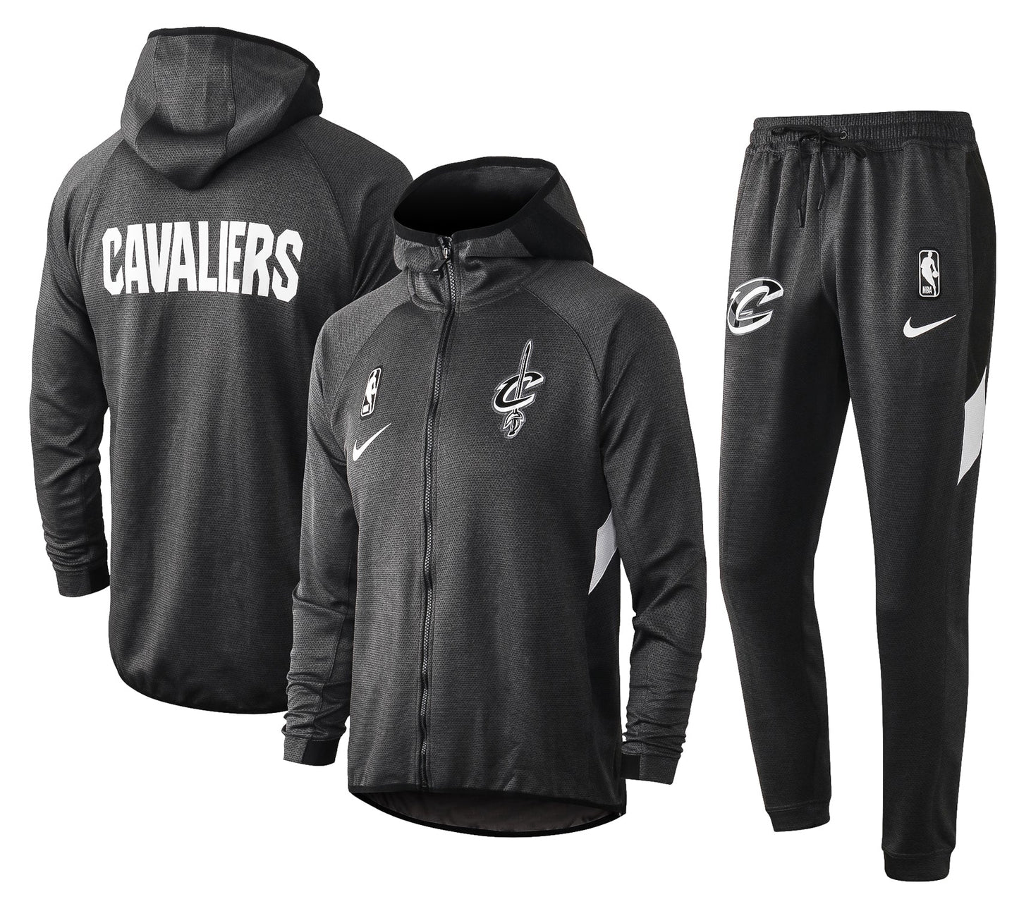Conjunto Nike NBA Therma Flex Cleveland Cavaliers Preto Treino