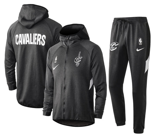 Conjunto Nike NBA Therma Flex Cleveland Cavaliers Preto Treino