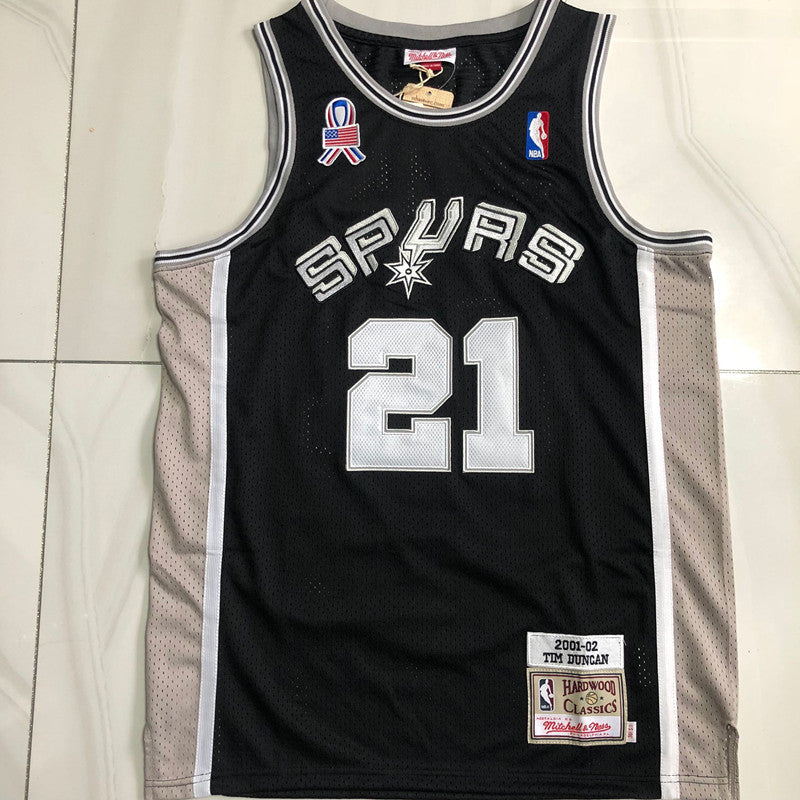 Regata Authentic San Antonio Spurs Mitchell & Ness Hardwood Classics 2001/02