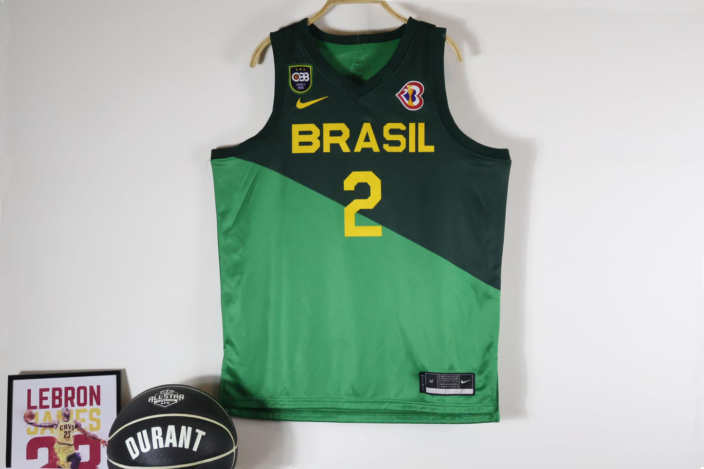 Regata Brasil FIBA World Cup 2023 - Verde