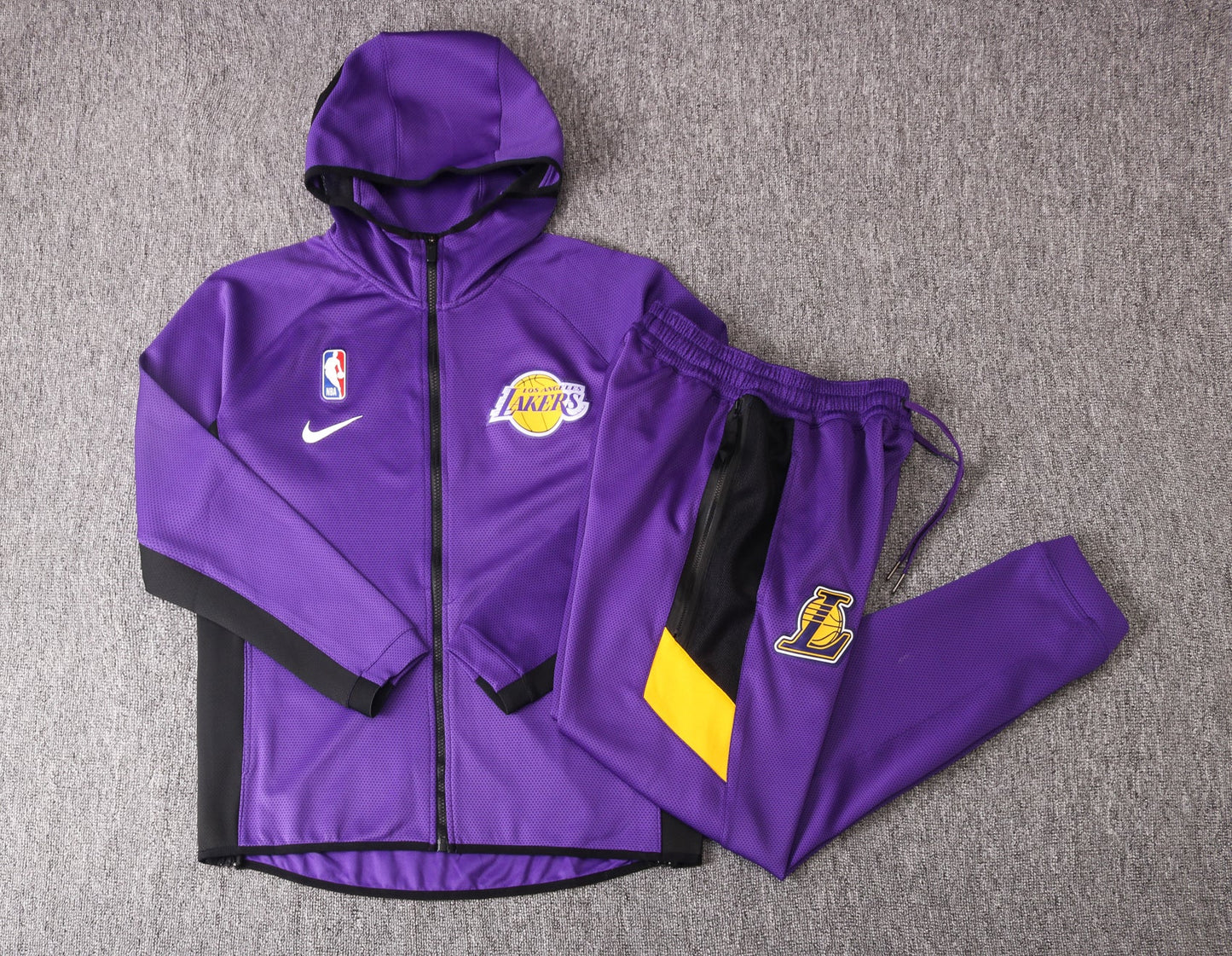 Conjunto Nike NBA Therma Flex Los Angeles Lakers Treino