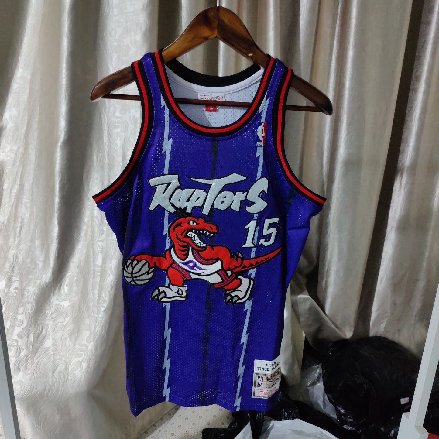 Regata Authentic Toronto Raptors Mitchell & Ness Hardwood Classics 1998/99