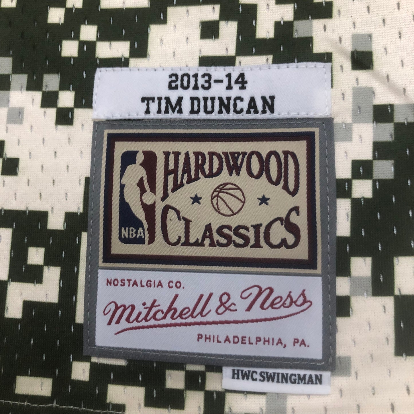 Regata Swingman San Antonio Spurs Mitchell & Ness Hardwood Classics 2013/14