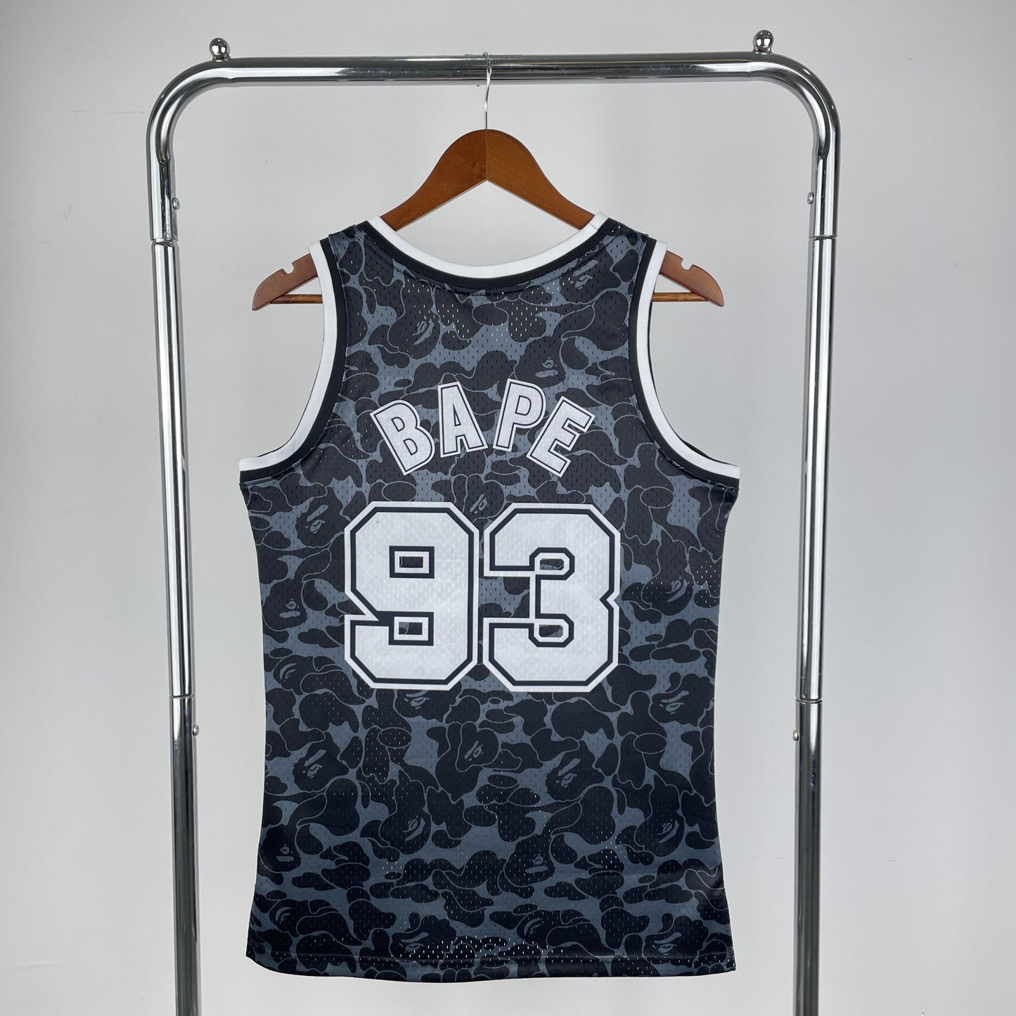 Regata Swingman BAPE X Brooklyn Nets Mitchell & Ness Hardwood Classics 1993