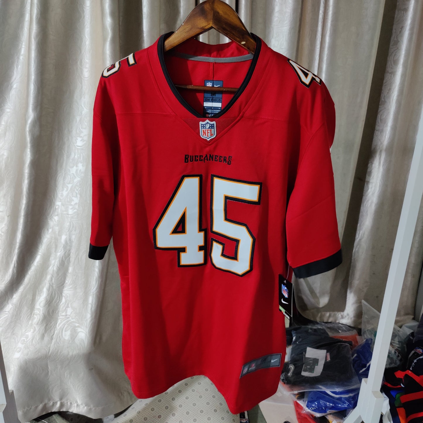 Jersey Tampa Bay Buccaneers Vapor Limited Vermelha