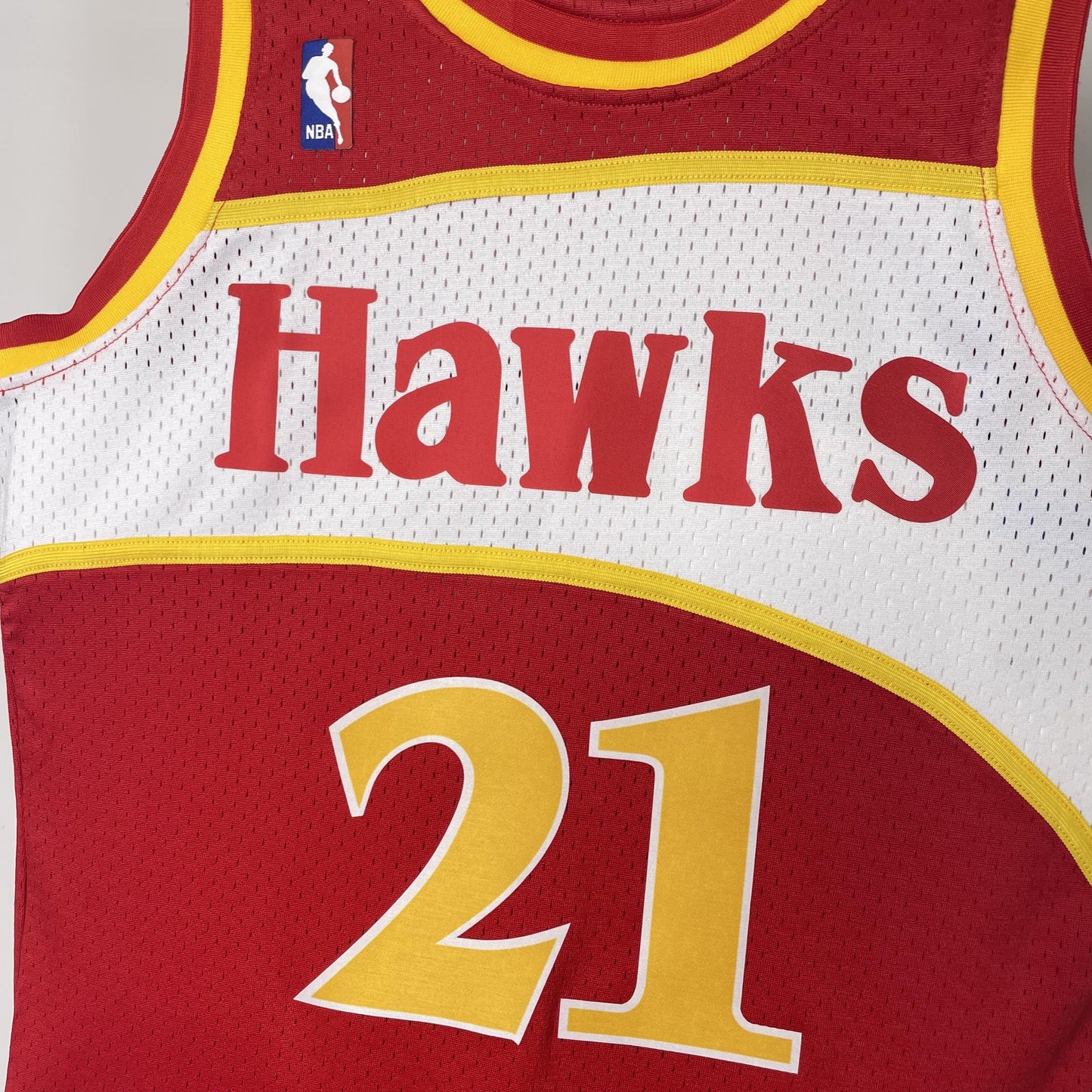 Regata Swingman Atlanta Hawks Mitchell & Ness Hardwood Classics 1986/87