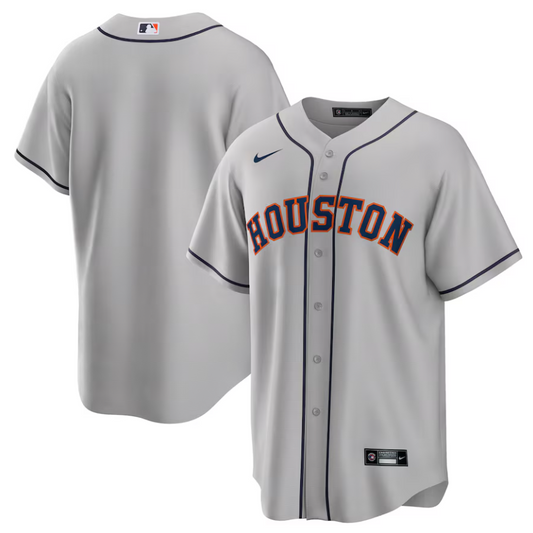 Jersey Houston Astros Cinza Torcedor Silkada