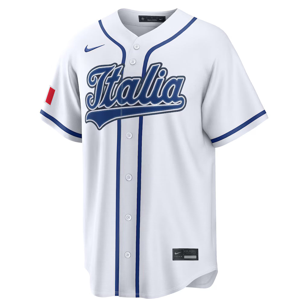 Jersey Beisebol Itália WBC 2026 Branca